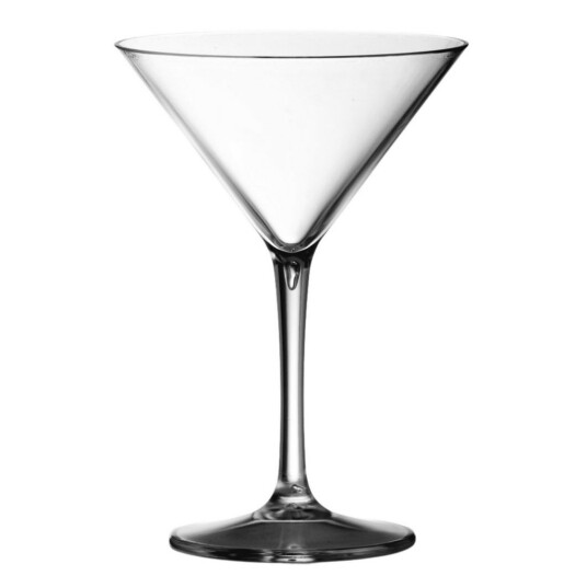 Martini glass i plast 23 cl Martini glass i plast 23 cl