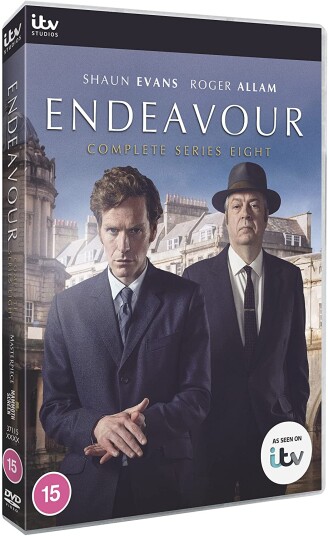 Endeavour / Unge Inspektør Morse  Sesong 8 DVD