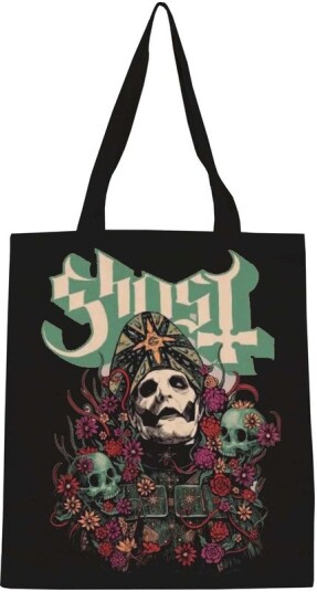 Rocksax Ghost Bliss Logo EcoFriendly Tote Bag Black 82907055