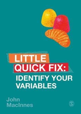 Know Your Variables Little Quick Fix