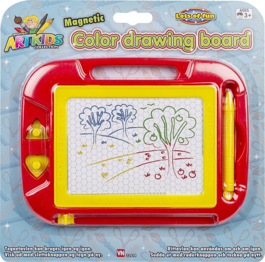 ArtKids Fargetavle 20 cm Med 2 Stempler