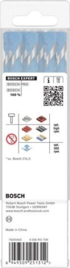 Bosch Multibor Bor 2608902286 8 Mm Samlet Lengde 150 Mm (10 Stk)