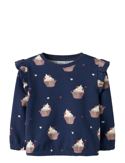name it Nmfnaya Sweat Bru Navy 92