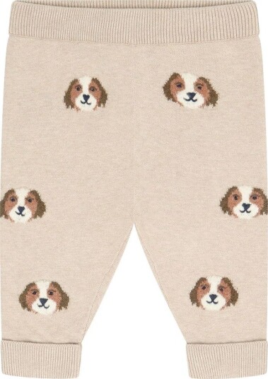 Minymo Pants Knit Beige 74