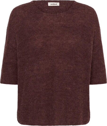 Soaked Sltuesday Jumper Burgundy S
