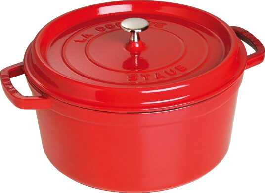 Staub Rund Gryte 30 cm 8,35 liter Rød Staub Rund Gryte 30 cm 8,35 liter Rød