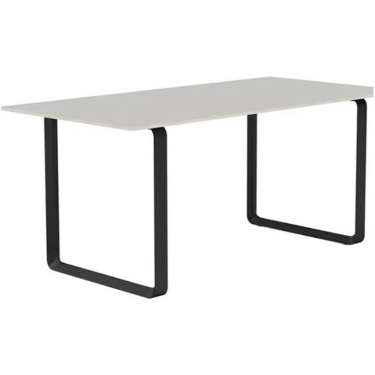 Muuto 70/70 Spisebord 170x85 Grå Linoleum/ Sort Muuto 70/70 Spisebord 170x85 Grå Linoleum/ Sort