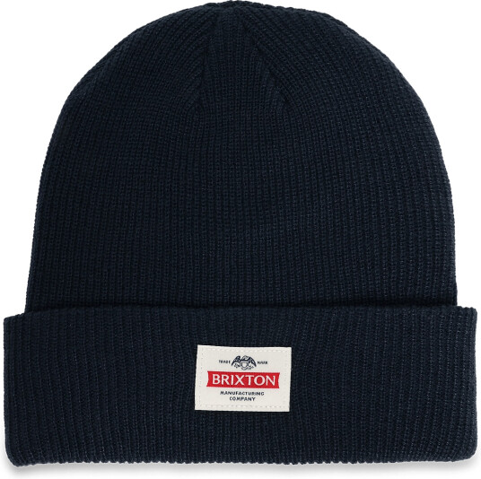 Brixton Trademark Beanie - Navy - ONE SIZE
