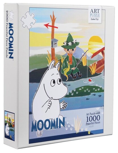 Barbo Toys Moomins on bridge Kontur 1000 stykker Tegneserier