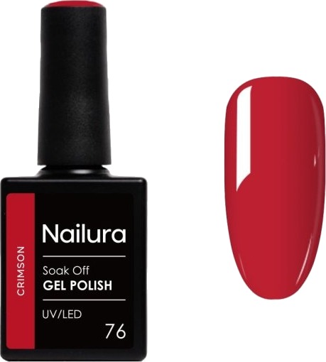 Nailura Gelpolish 76 – Crimson – 10 ml