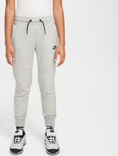 Nike Joggebukse NSW Tech Fleece   Grå/Svart Barn størrelse XS: 122 128 cm