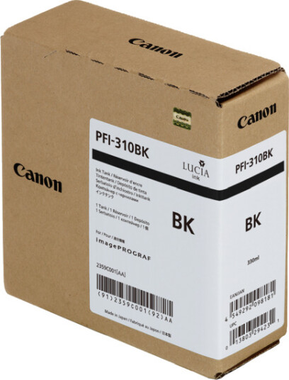 Canon PFI-310 / 2359C001 Black - Blekkpatron Svart