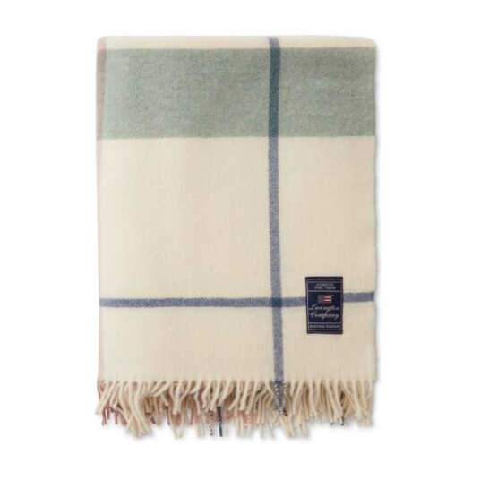 Checked Ullpledd 130 x 170 cm Multi