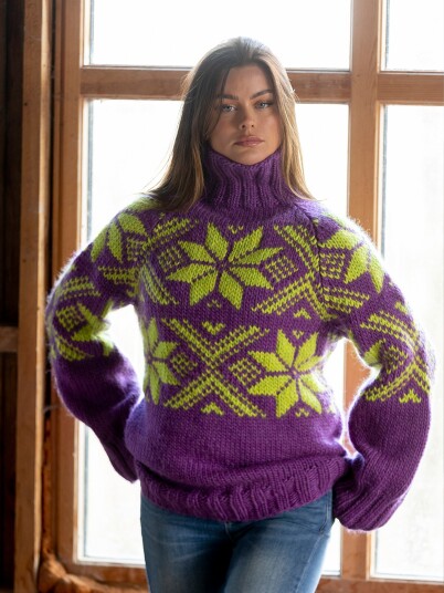 Viking Garn 2409 2D Snoi Genser