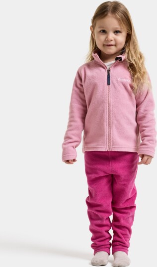 Didriksons Fleecejakke Monte Kids Fullzip 10 Rosa