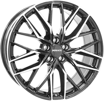 MONACO WHEELS GPX Black Polished (V19805108E45ZP63GPX) MONACO WHEELS GPX Black Polished (V19805108E45ZP63GPX)