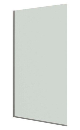 Dansani Match Fast Dusjvegg H:197,5x137-139 klar/satin