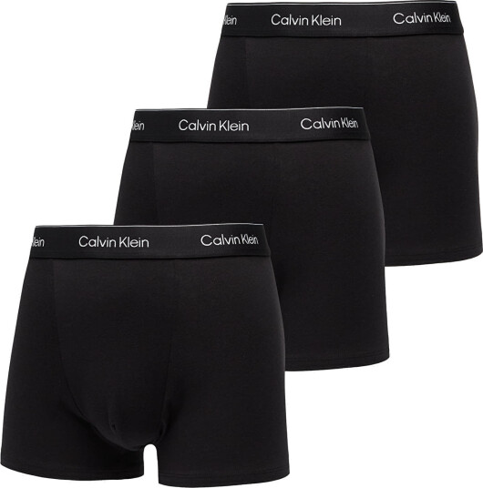 Calvin Klein Relaxed Fit Trunk 3Pk - Black - XS