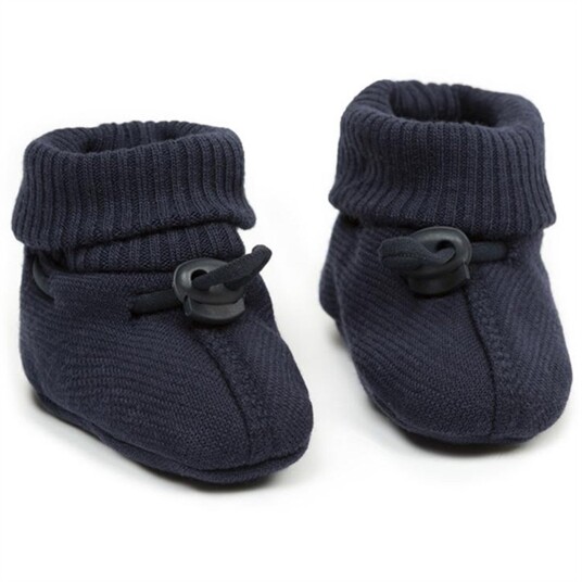 Smallstuff Ull Tøfler Navy 56-62 Smallstuff Ull Tøfler Navy 56-62