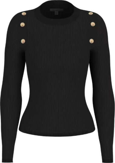 Guess Dame Strikkevarer Svart XS, Guess Dame Strikkevarer Svart XS,