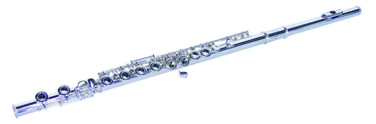 Dimavery Qp-10 C Flute, Sølv-Plated