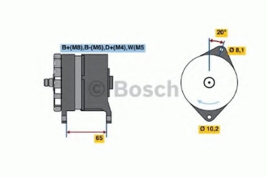 Dynamo BOSCH 0 986 042 350