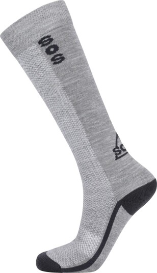 SOS Arlberg Ski Sock - Grey - 35-38