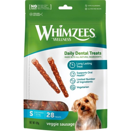 Whimzees Veggie Sausage Pose Small Whimzees Veggie Sausage Pose Small