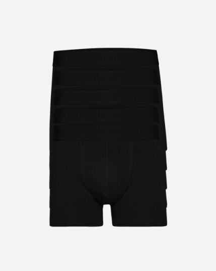 5 Pack Boxer Organic Cotton Black