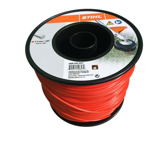 Trimmertråd STIHL Nylon Rull 2,7 mm Trimmertråd STIHL Nylon Rull 2,7 mm