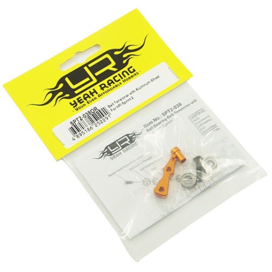 Yeah Racing SPT2-038OR Belt Tensioner with Alu Wheel HPI Sprint
