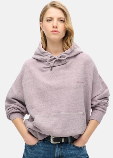 Superdry Essential Logo Overdyed Hoodie Superdry Essential Logo Overdyed Hoodie