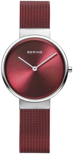 Bering Dameklokke 14531 303 Classic Rød/Stål Ø31 mm