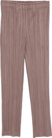 Issey Miyake Dame Bukser Brun M, Issey Miyake Dame Bukser Brun M,