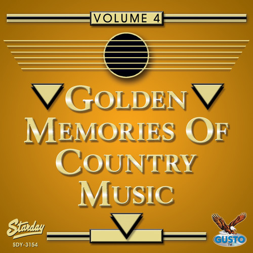 Diverse Artister Golden Memories Of Country Music 4 CD