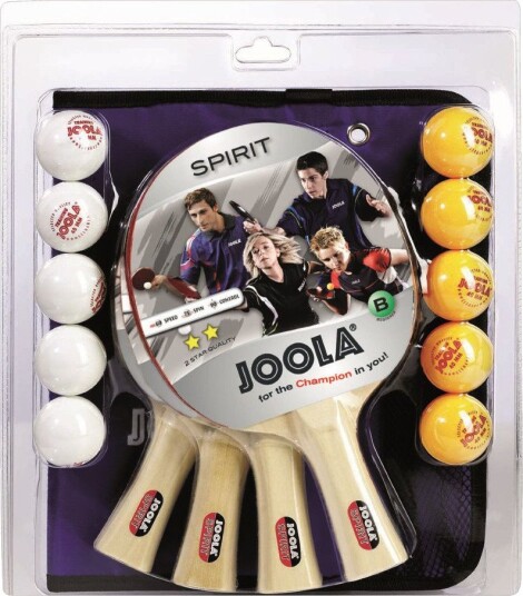 Bordtennissett Joola Family 4 racketer 10 baller Bordtennissett Joola Family 4 racketer 10 baller