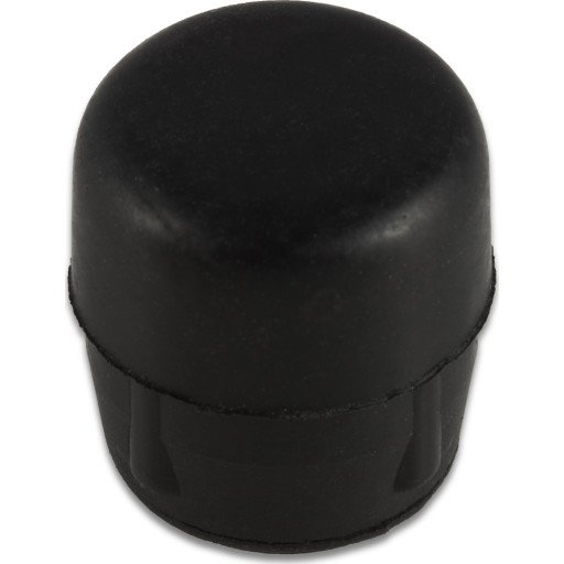 SVART GUMMIBUFFER FOR DØRSTOPP