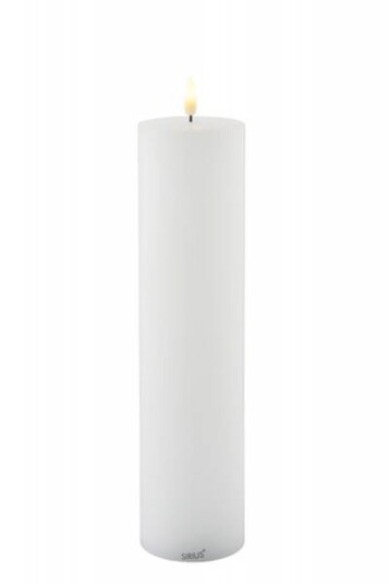 SIRIUS Sille Exclusive lys, Ø7,5cmx30cm, hvit