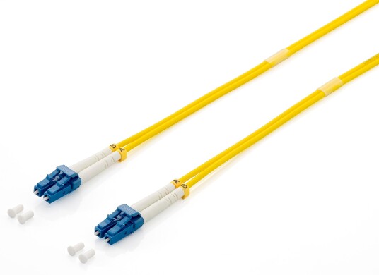 EQUIP LWL Patchkabel LC->LC  2.00m Singlemode Duplex OS2 yel
