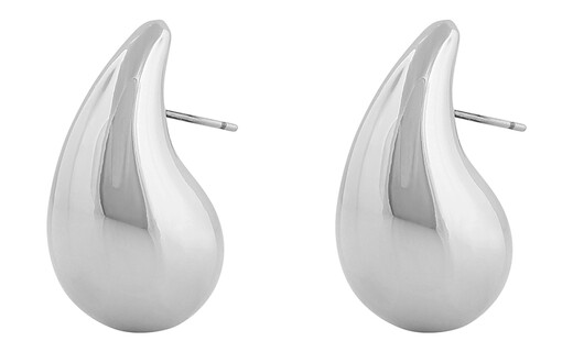 Snö Of Sweden Yenni Small Ear Plain Silver