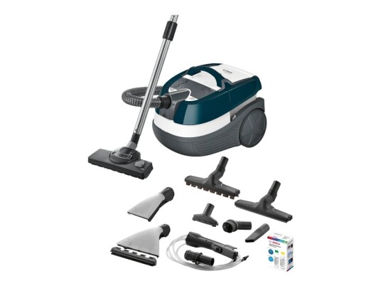 Bosch Serie 4 Bwd41720 Støvsuger Kanister Pose / Uten Pose 1700 W Hvit/Turkis Bosch Serie 4 Bwd41720 Støvsuger Kanister Pose / Uten Pose 1700 W Hvit/Turkis