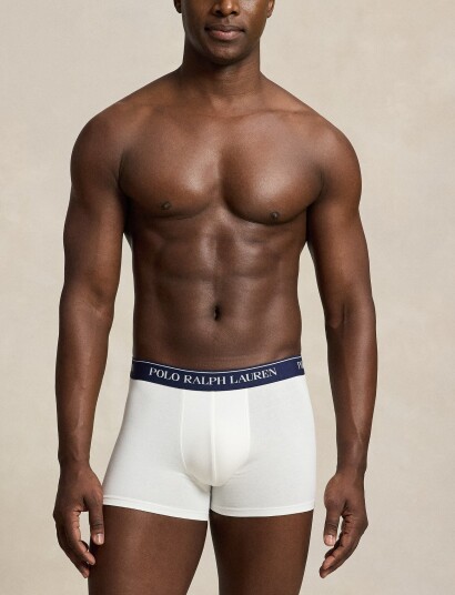 Polo Ralph Lauren Classic Stretch Cotton Trunk 5 Pack Blue L