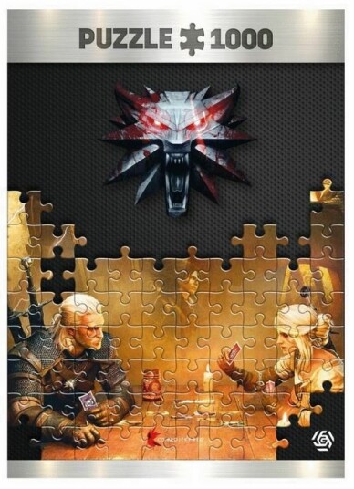 Good Loot Premium puslespill The Witcher: Playing Gwent 1000 brikker