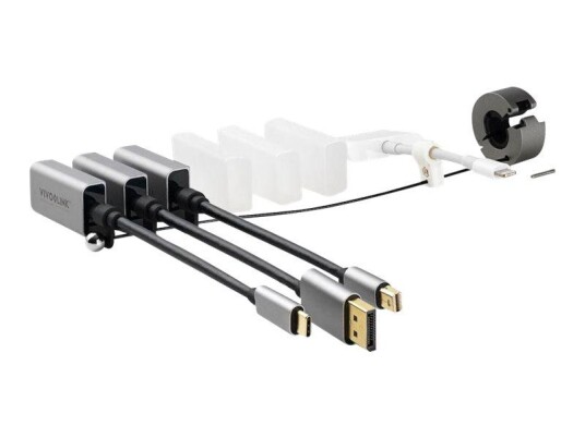 VIVOLINK Pro Adapter Ring - video/lyd-adaptersett - DisplayPort / HDMI / USB / Lightning VIVOLINK Pro Adapter Ring - video/lyd-adaptersett - DisplayPort / HDMI / USB / Lightning