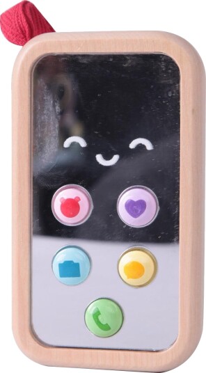 Classic World Min F??rste Leketelefon med Speil 10+mnd Classic World Min F??rste Leketelefon med Speil 10+mnd