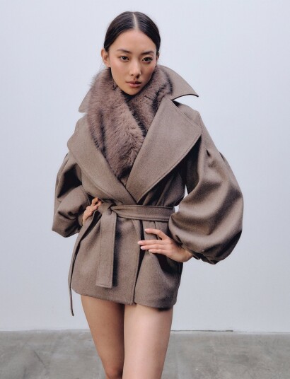 Ida Sjöstedt Vinnie Wool Jacket Brown 48