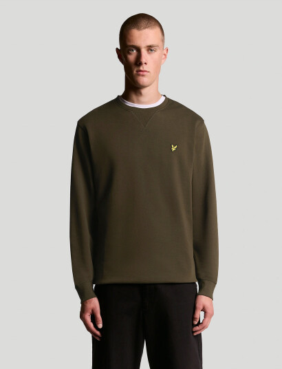 Lyle & Scott Crew Neck Sweatshirt - Green - XS Lyle & Scott Crew Neck Sweatshirt - Green - XS