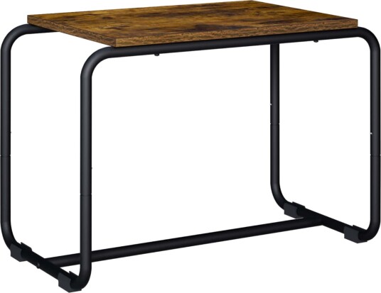 vidaXL TV benk 60 x 35.5 x 42 cm Røkt Eik Konstruert tre