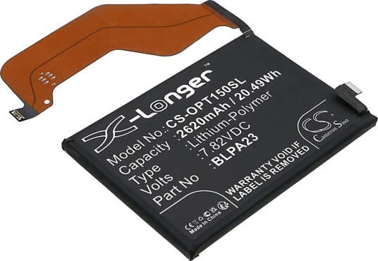 Batteri til OPPO Realme GT5 150W etc