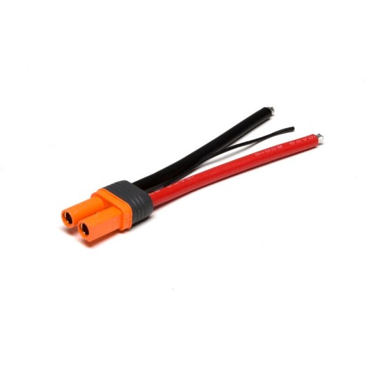 Spektrum CA505 Connector: IC5 Battery with 4" Wires 10 AWG